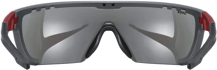 Uvex Unisex Sportstyle 707 Sportbrille (1er Pack) Einheitsgrösse grey red mat/silver, Einheitsgrösse