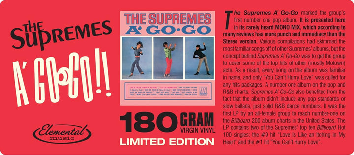 Supremes A Go-Go - Deluxe 180-Gram Vinyl [Vinyl LP], Vinyl