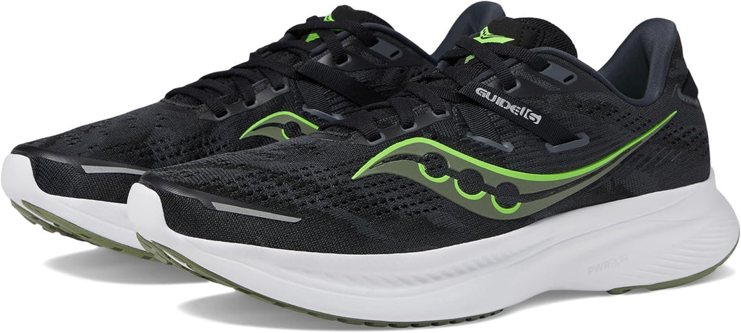 Saucony Herren Guida 16Laufschuh 47 EU Schwarz Glade, 47 EU Schwarz Glade