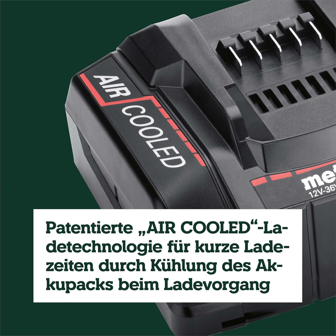 Metabo Schnellladegerät ASC 145 , 12-36 V, "AIR COOLED", EU - 627378000
