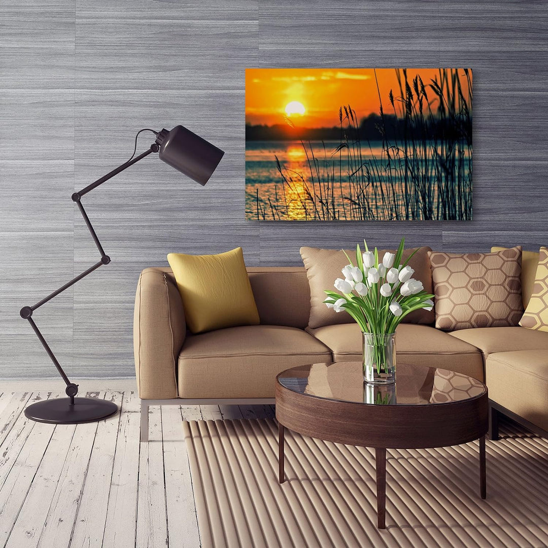 Feeby. Wandbild - 1 Teilig - 60x80 cm, Leinwand Bild Leinwandbilder Bilder Wandbilder Kunstdruck, SO