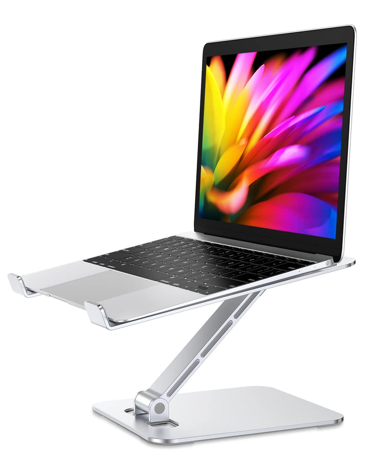 Babacom Laptop Ständer Höhenverstellbar, Faltbarer Laptop Stand aus Aluminiumlegierung Ergonomischer
