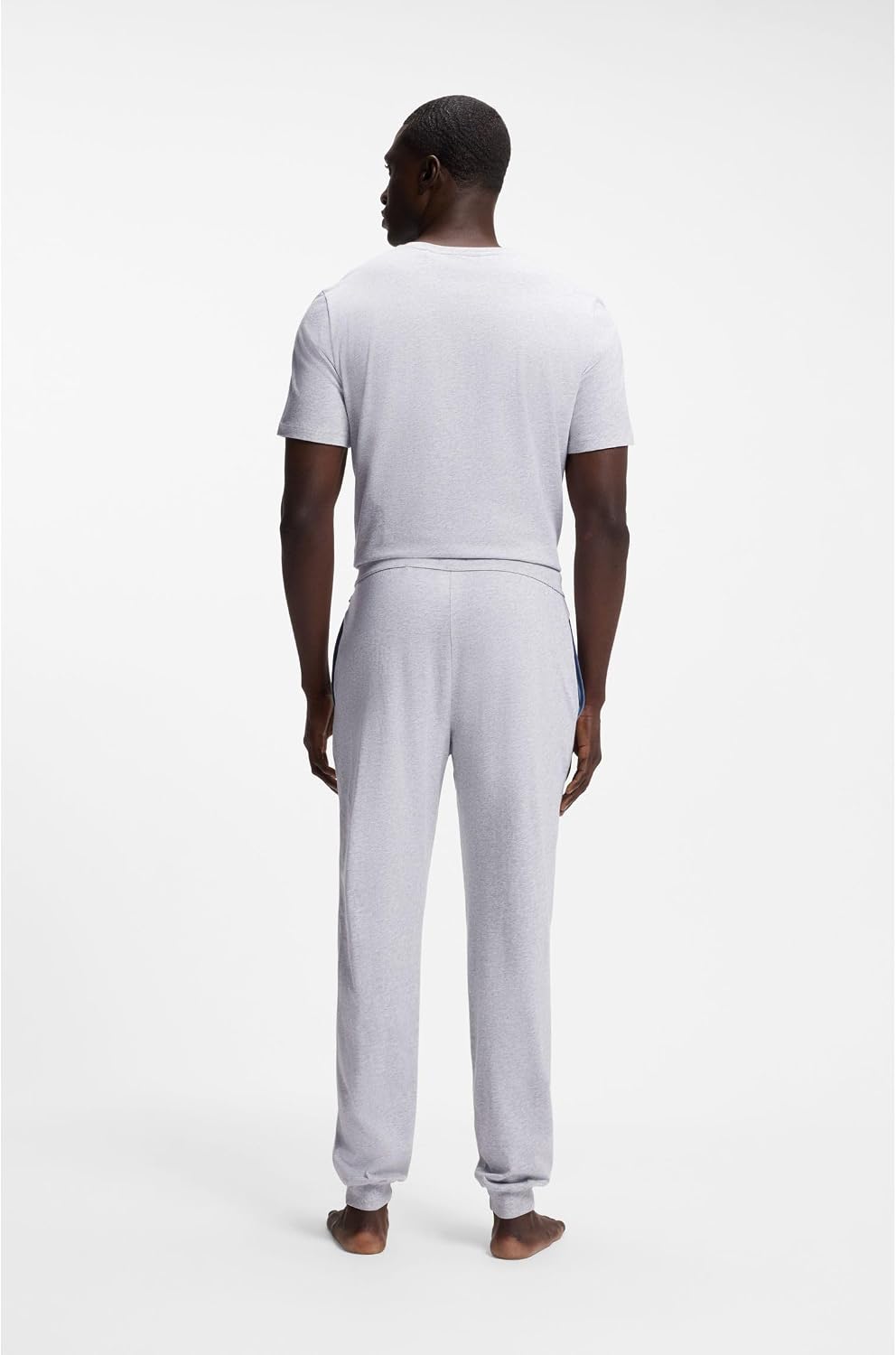 BOSS Herren Sestart Jogginghose aus Baumwoll-Terry mit Logo-Aufnäher S Light/Pastel Grey 053, S Ligh