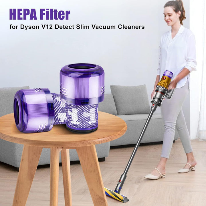 V12 HEPA Filter 971517-01 für Dyson V12 Detect Slim Akku-Staubsauger V12 Filter Ersatzfilter Zubehör