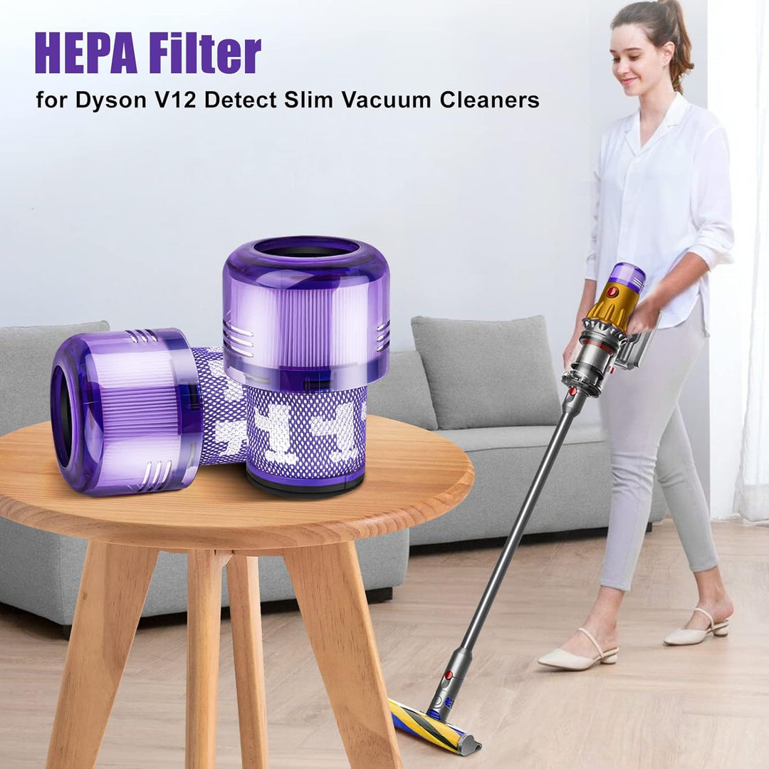 V12 HEPA Filter 971517-01 für Dyson V12 Detect Slim Akku-Staubsauger V12 Filter Ersatzfilter Zubehör