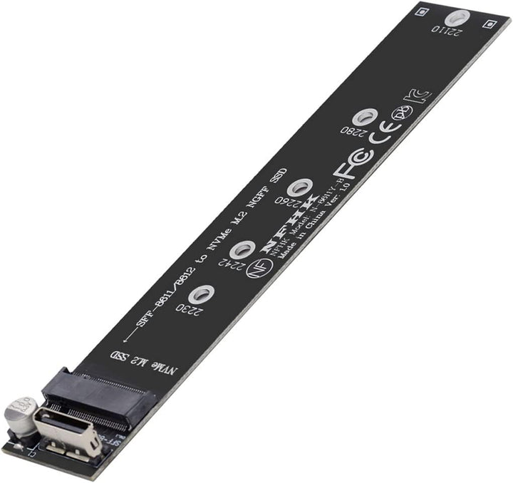 NFHK Oculink SFF-8612 SFF-8611 auf M.2 Kit NGFF M-Key auf NVME PCIe SSD 2280 22110mm Adapter für Mai