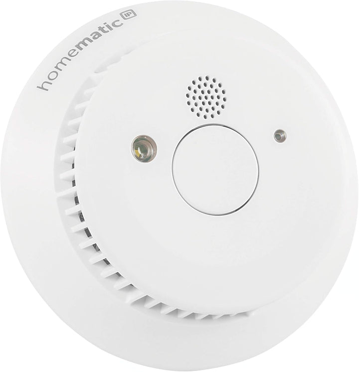 Homematic IP Smart Home 3er-Set Rauchwarnmelder mit Q-Label, Rauchmelder alarmiert lokal über die Si