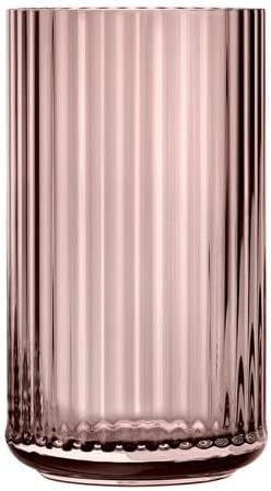 Lyngby Porcelæn Vase H15.5 cm Lyngby aus mundgeblasenem Glas zeitlos, rot H15,5 cm Burgundy, H15,5 c
