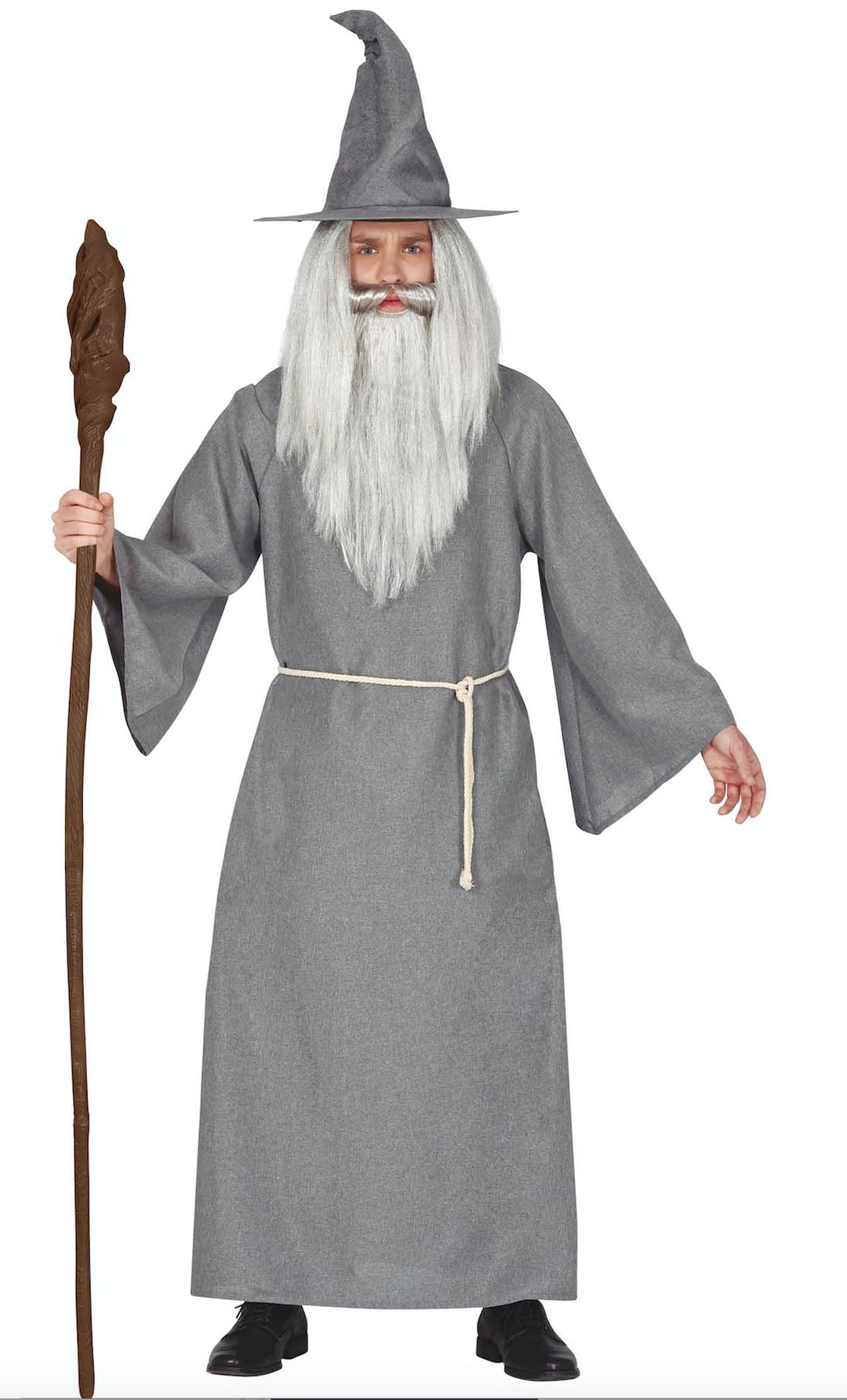 Gandalf Zauberstab zerlegbar 170 cm Braun Zauberer Stab Gehstock Spazierstock