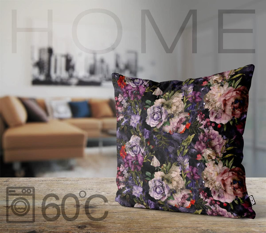 VOID Viktorianisches Blumendekor Kissenbezug Kissenhülle Sofakissen Kissen Deko Outdoor-Kissen Dekok