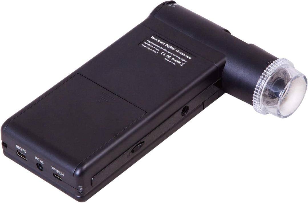 Levenhuk DTX 700 Mobi Kabelloses Tragbares Digitalmikroskop mit 10- bis 1200-Fachem Zoom, Windows- u