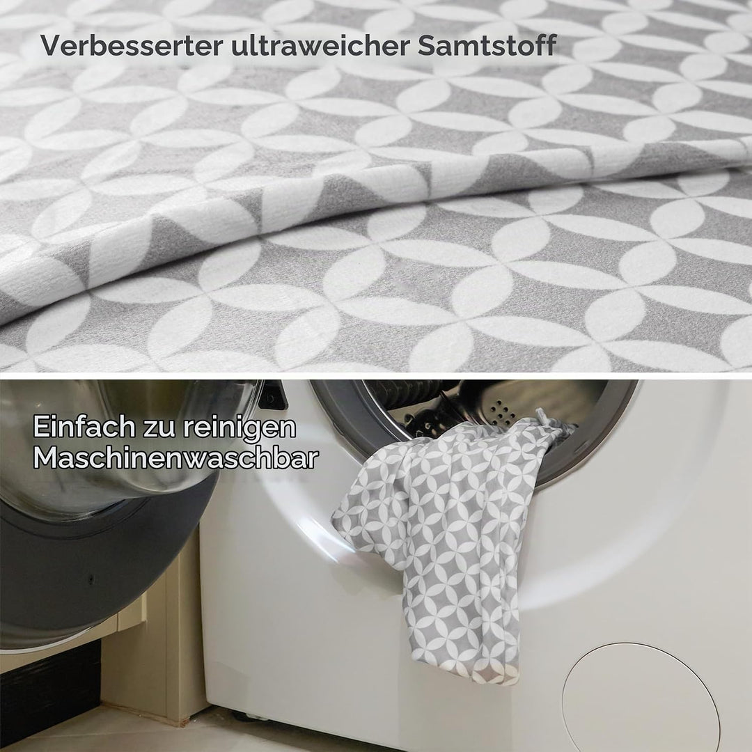 DancesCat Vielseitig Seitenschläferkissen&amp;Schwangerschaftskissen | 2-in-1 Stillkissen mit waschbarem