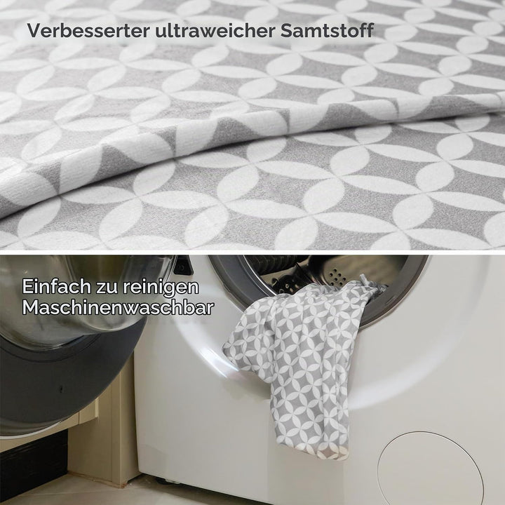 DancesCat Vielseitig Seitenschläferkissen&amp;Schwangerschaftskissen | 2-in-1 Stillkissen mit waschbarem