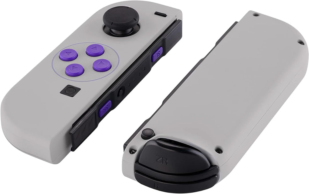 eXtremeRate NS Joycon Hülle & Tasten, DIY-Ersatz Gehäuse Case Grips Skin Shell & Knöpfe Buttons Umba