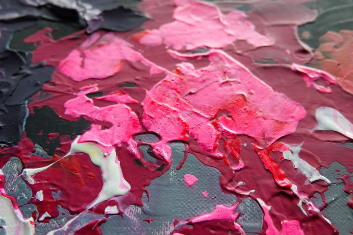 Monica Mirafiori I 100% HANDGEMALT I Gemälde Limited Edition 140x70cm | Gemälde Handgemalt | Acrylge