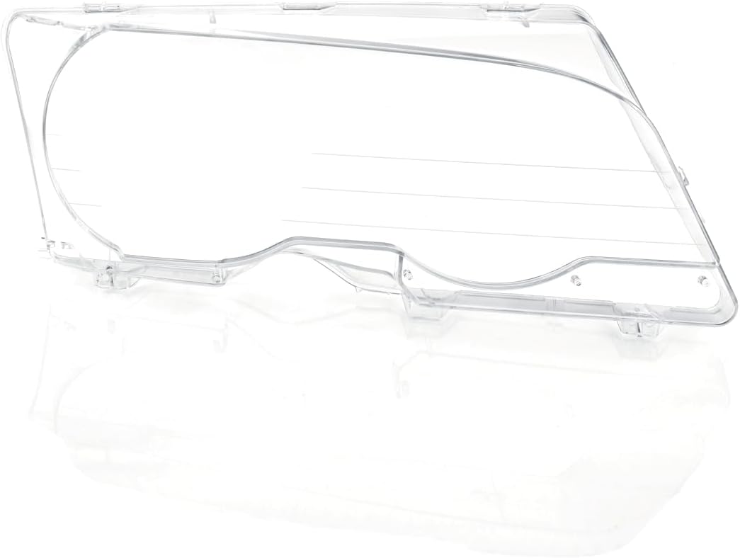 LST Scheinwerferglas Streuscheibe rechts Halogen Xenon kompatibel mit BMW 3er E46 Coupe Cabrio 02/19
