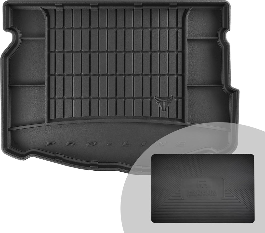 FROGUM ProLine 3D Gummimatte Exklusive Auto Kofferraummatte Kofferraumwanne für Renault Scenic IV 20