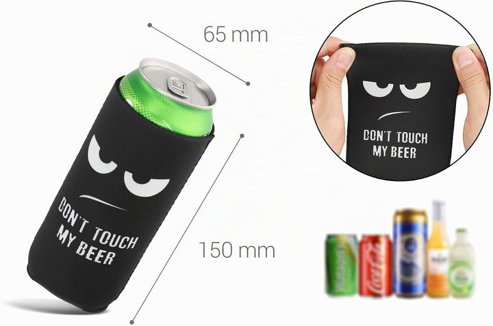 kwmobile 2x 500ml Can Dosenkühler - für Bierdosen und andere Getränkedosen - - Don&