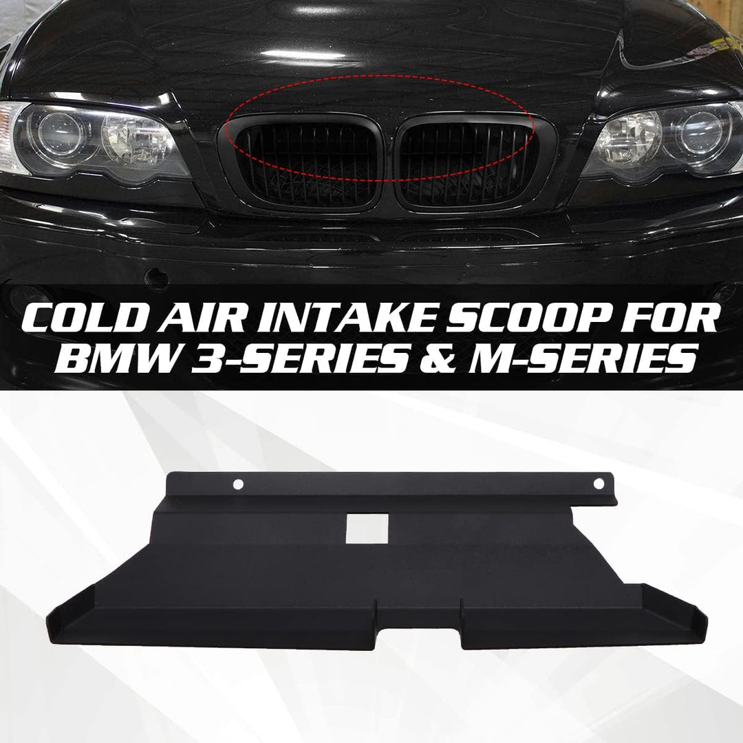 JESTOP Lufteinlass-Schaufel, 2PCS Dynamische Kaltluftansaugsysteme für BMW 323i 325i 328i 330i M52 M