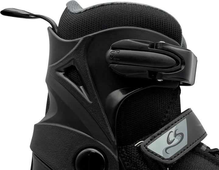 Cox Swain verstellbare Schlittschuhe Crystal, Eislaufschuhe für Kinder, Jugendliche und Erwachsene b