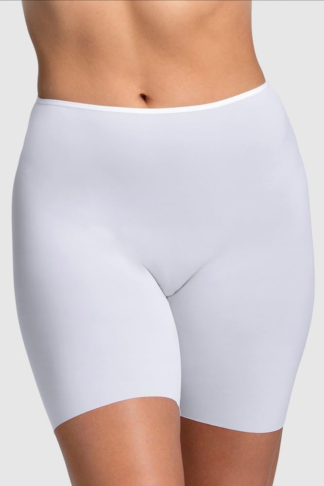 Miss Mary of Sweden Cool Sensation Damen Anti-Scheuer-Höschen mit langem Bein 38 Weiss, 38 Weiss