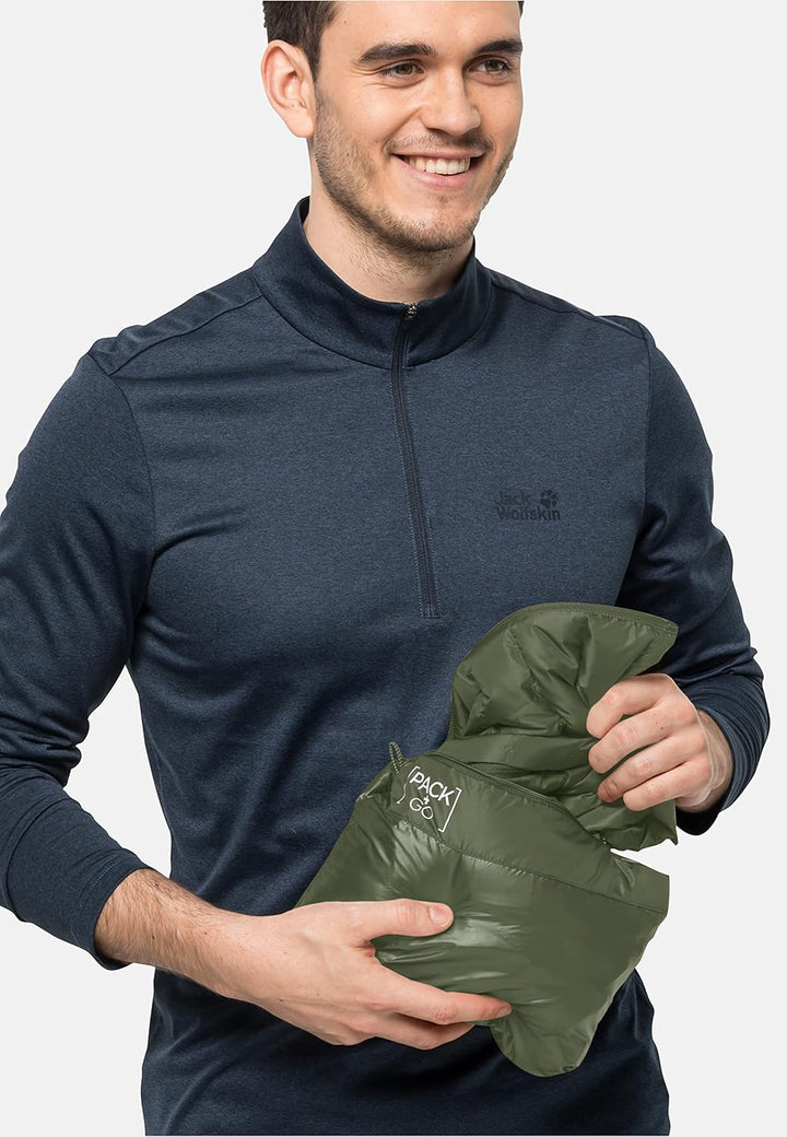 Jack Wolfskin Herren Pack & Go Weste x_l Greenwood, x_l Greenwood