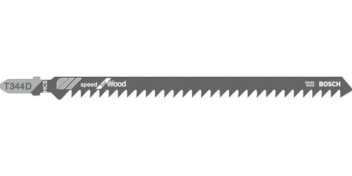 Bosch 2608633A34 (T344D) Stichsägeblatt für Holz (5 Stück)