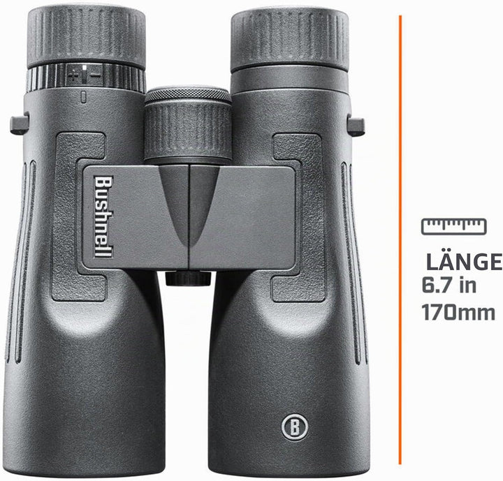 Bushnell - Legend - Fernglas - 10x50 - Dachkantprisma - Schwarz - Voll multivergütet - BB1050W, 10x5