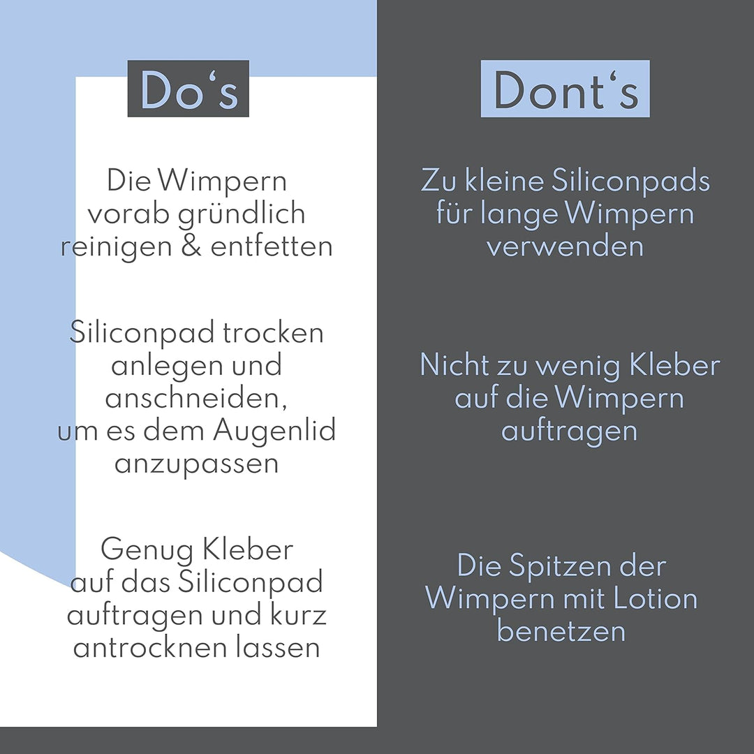 Augenmanufaktur Wimpernlifting Basis Kit mit Sachets - professionell für lange voluminöse natürliche