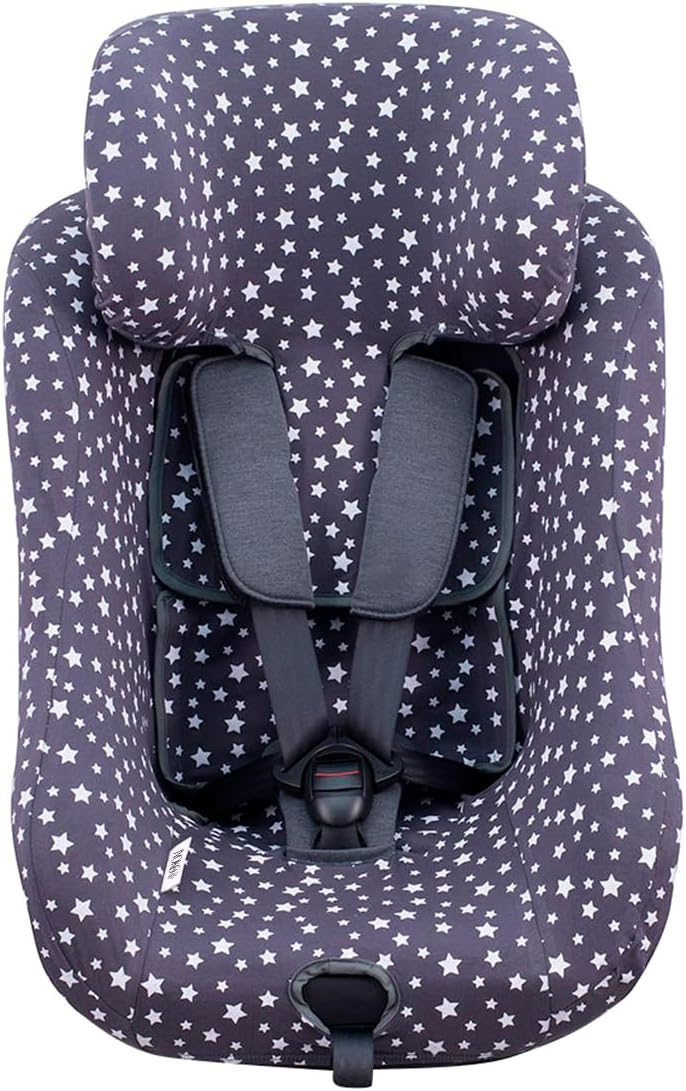 JYOKO Kids Bezug kompatibel mit Joie Spin 360, Nuna Rebl, aus Baumwolle (Winter Sky) Winter Sky Bezu