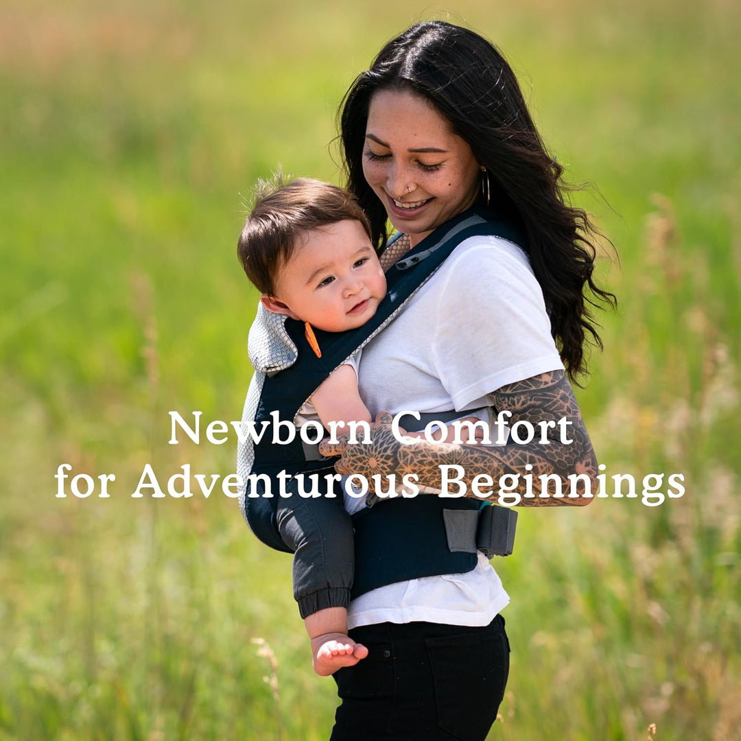 Beco Gemini Cool Babytrage Neugeborene ab Geburt bis Kleinkind - 4 Tragepositionen, Baby Trage, Baby
