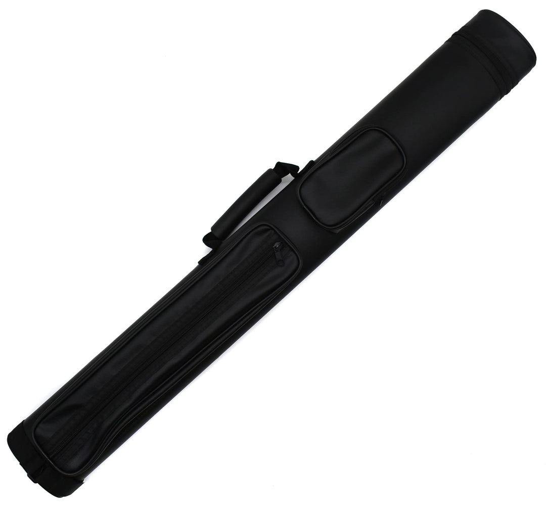 Billard Queue Köcher Tasche Queueköcher Queuetasche, Cue Grand, Schwarz, 2/2, 87cm