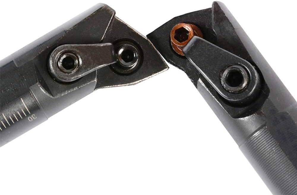 2 Stück S16Q-MWLNR08 + S16Q-MWLNL08 Drehmeissel-Halter Bohrstange 10 Stück WNMG080404-TM indexierbar