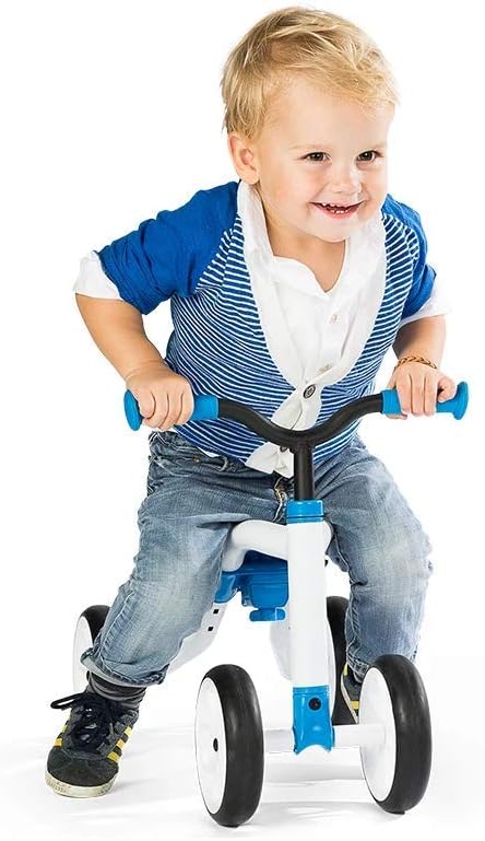 Chillafish Quadie stabiles spielfahrzeug für Kinder von 1-3 Jahre, 3 Sitzpositionen, laufrad ab 1 Ja