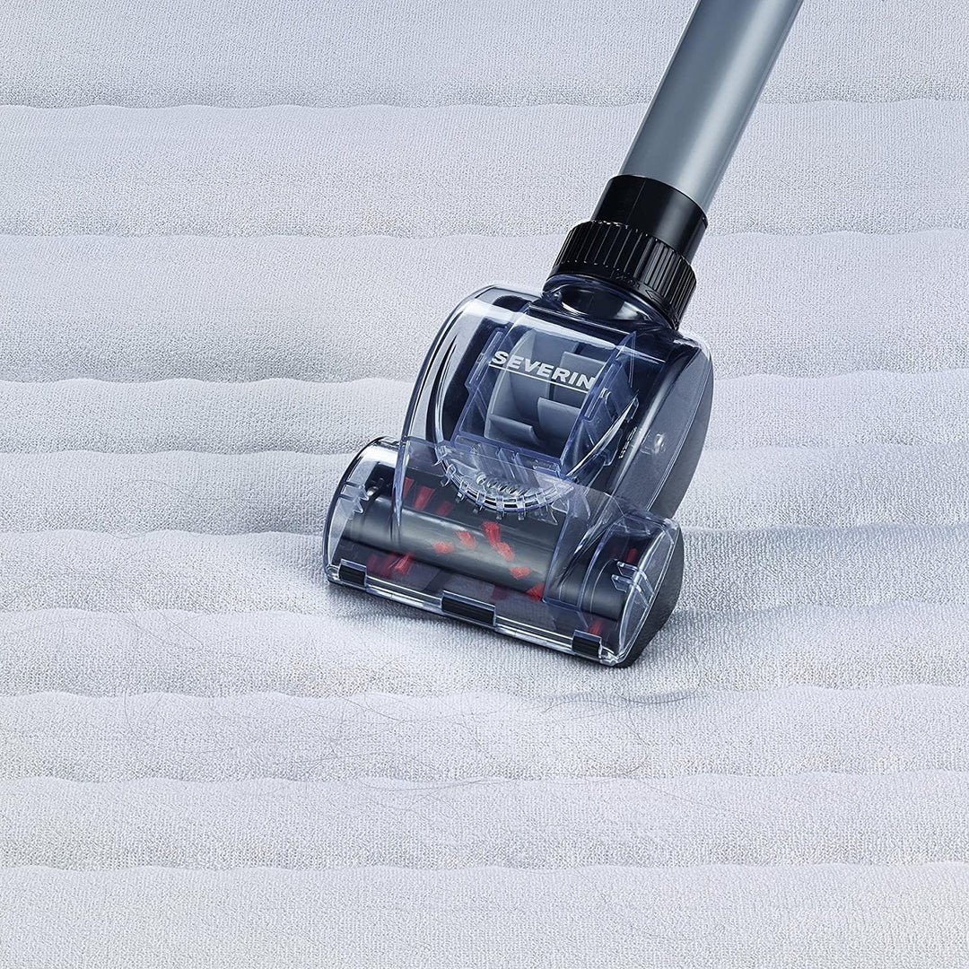 SEVERIN Mini-Turbobürste für Bodenstaubsauger, Mini-Turbobürstenaufsatz, Ideal zur Tiefenreinigung v