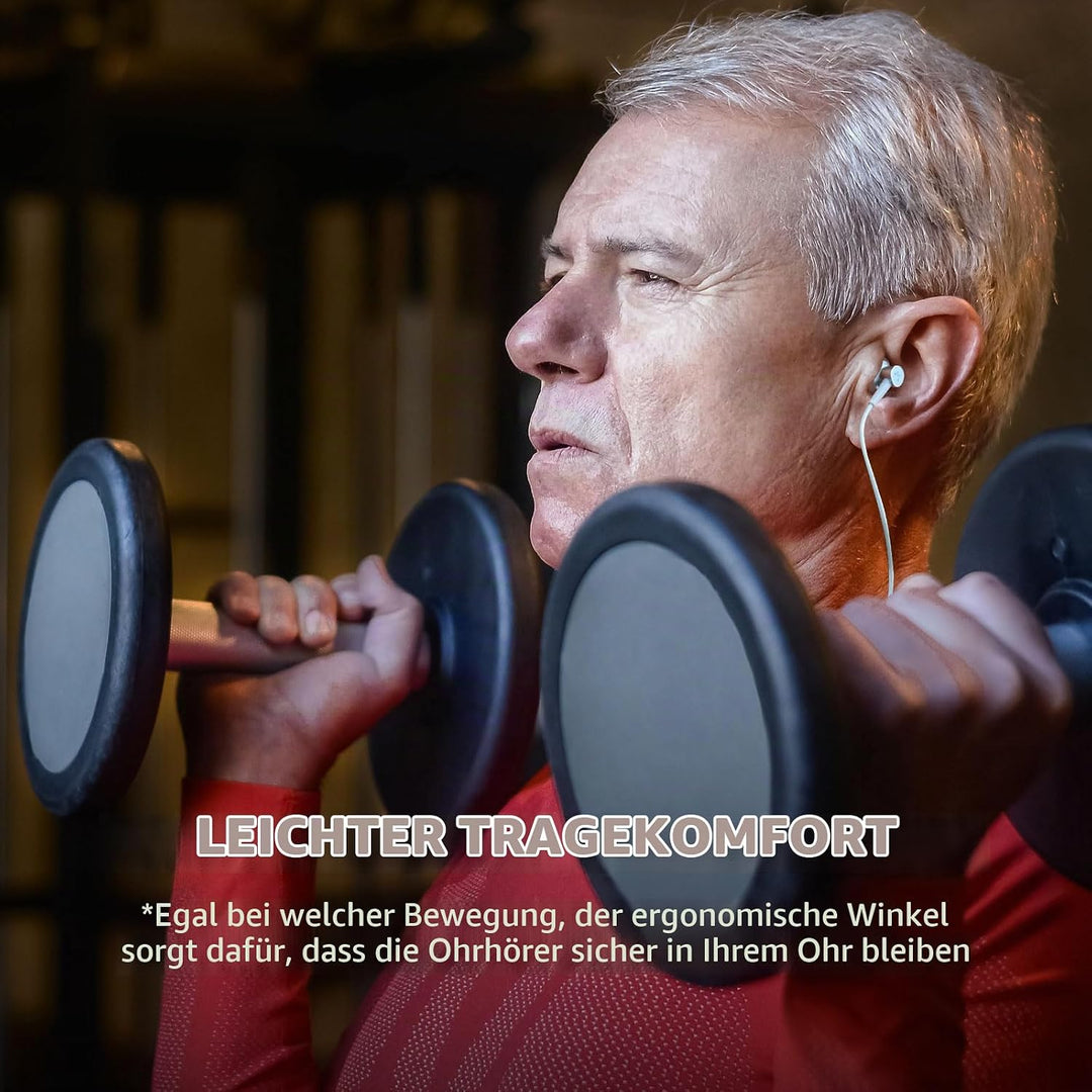 SoundMAGIC S20BT Bluetooth-Kopfhörer mit Nackenbügel, drahtlose Ohrhörer, HiFi-Stereo-In-Ear-Headset