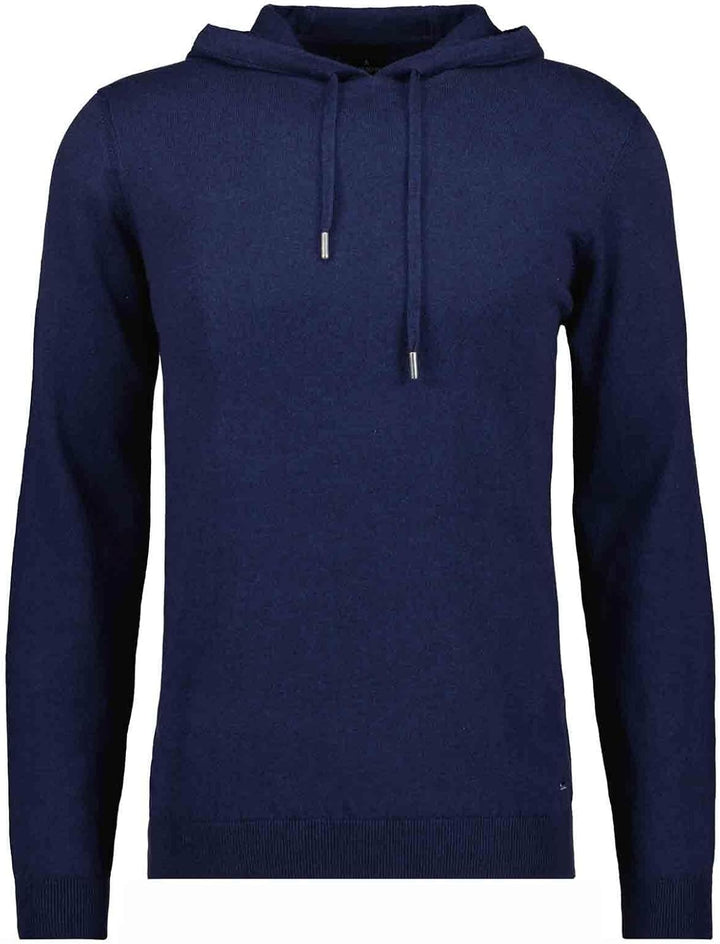 RAGMAN Herren Srickpullover mit Kapuze S Marine-070, S Marine-070