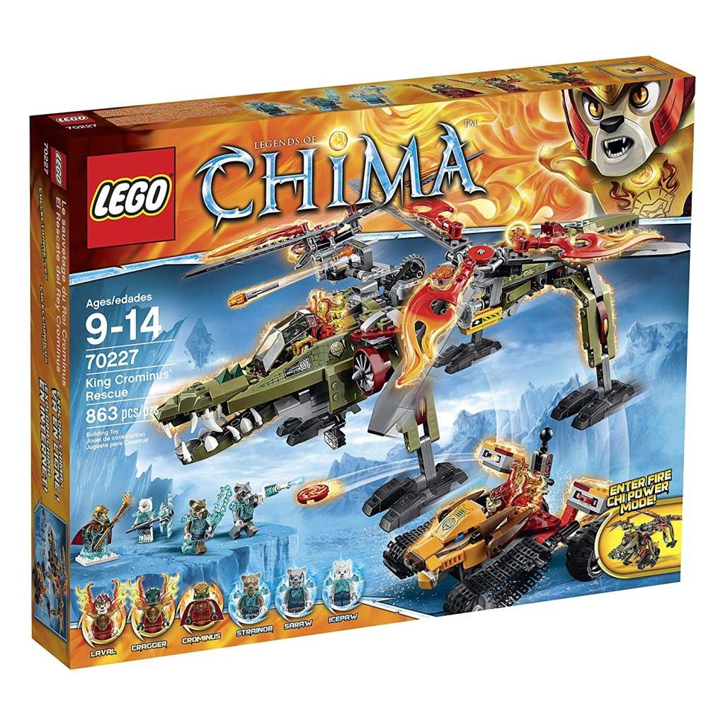 LEGO 70227 - Legends of Chima König Crominus Rettung