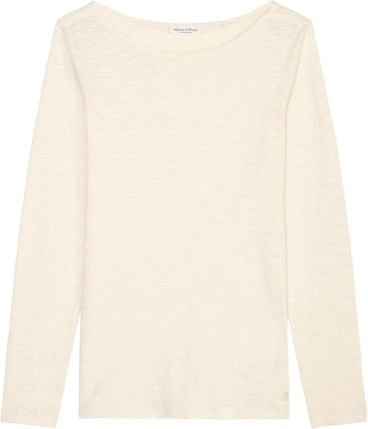 Marc O'Polo Damen Langarmshirt aus Bio-Baumwolle mit U-Boot-Ausschnitt XXL 165, XXL 165