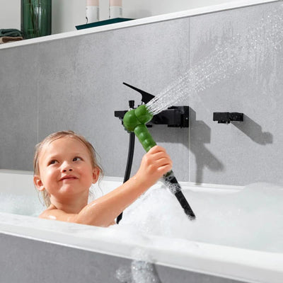 hansgrohe Kinderhandbrause Jocolino, Duschkopf für Kinder, 2 Strahlarten, Taufgeschenke, Geschenke z