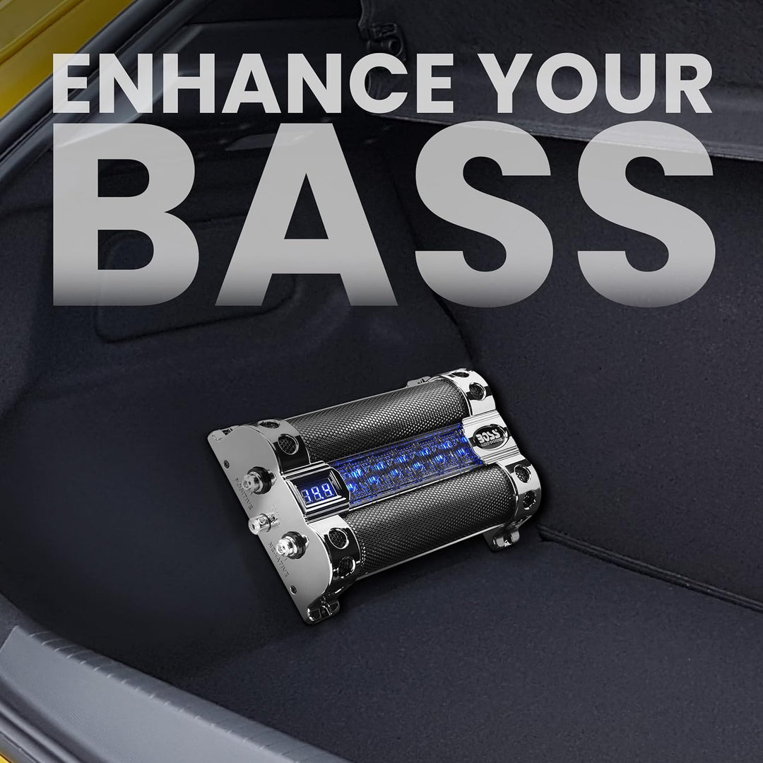 BOSS Audio 8 Farad Kondensator 8 Farad, 8 Farad