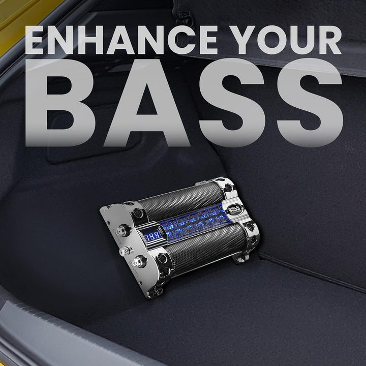 BOSS Audio 8 Farad Kondensator 8 Farad, 8 Farad