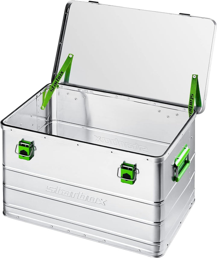 ALUTEC MÜNCHEN Aluminiumbox Starbox 70 (Inhalt 70 l, Aussenmasse (LxBxH) 580 x 385 x 380 mm, staub-/