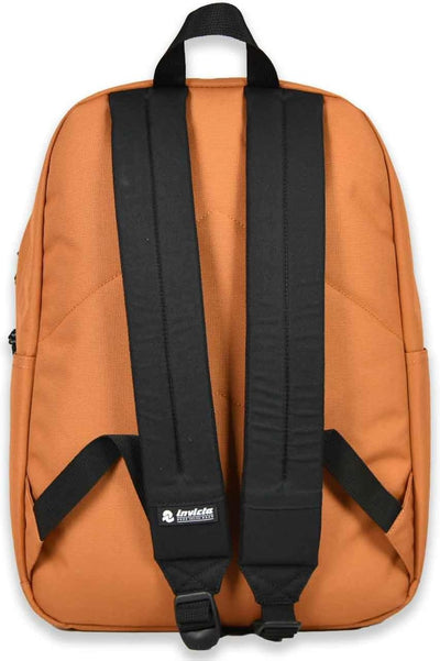 CARLSON INVICTA PLAIN Rucksack aus nachhaltigem Stoff, Geräumige Schultasche für Teenager, Mädchen u