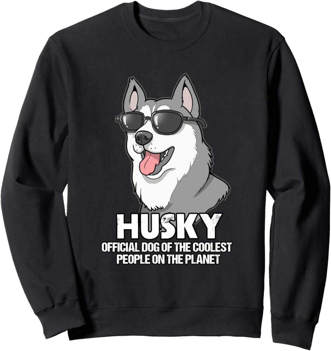 Coole Husky Geschenk Husky Besitzer Geschenk Sweatshirt