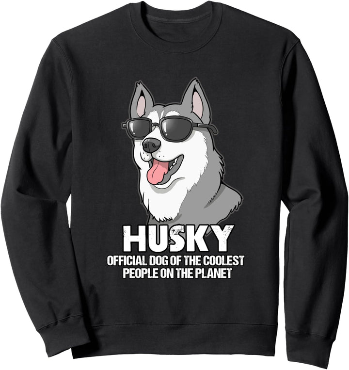 Coole Husky Geschenk Husky Besitzer Geschenk Sweatshirt
