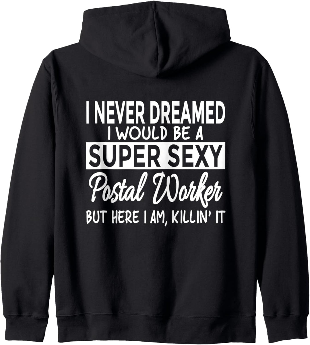 Super Sexy Postangestellte - lustige Briefträger Kapuzenjacke