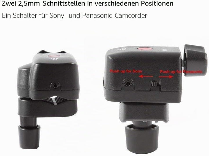 Camcorder Zoom Steuerung Fernbedienung Remote Controller mit 2,5mm Klinkenkabel für Panasonic LANC G