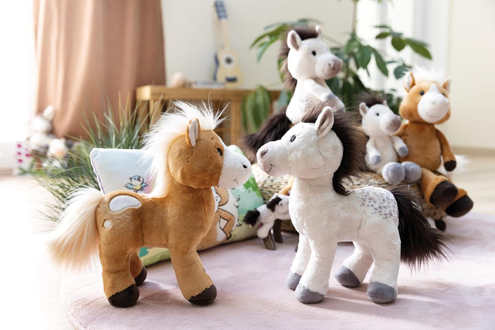 Kuscheltier Pferd Holly K. Pony 27cm - braun - Weiches NICI Plüschtier – niedliches Stofftier zum Ku