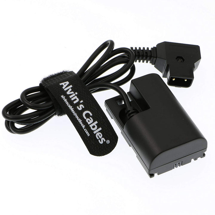 Alvin's Cables Lanparte LP E6 Dummy Akku zu D-Tap Kabel für den Canon 5D4 5DSR 5D2 5D3 1m, 1m